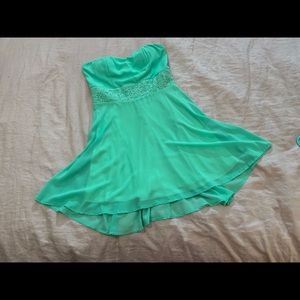 Marineblu Mint Beautiful Strapless Dress Size L